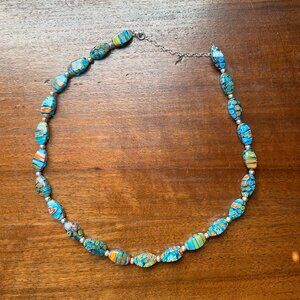 Millefiori Style Necklace